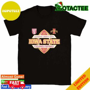 Autozone Liberty Bowl Iowa State Cyclones Football T-Shirt Long Sleeve