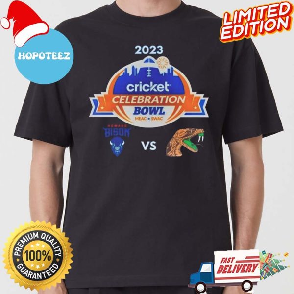 Cricket Celebration Bowl Howard Bison Vs Florida A&M On 16 December 2023 College Football Bowl T-Shirt