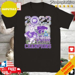 Design 2023 Pop Tarts Bowl K State Wildcats Champions T-Shirt