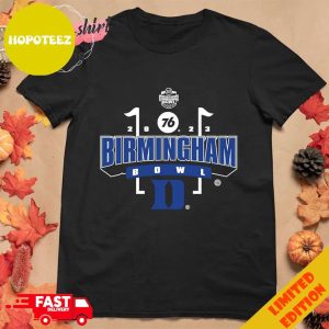 Duke Blue Devils Birmingham Bowl 76 2023 Logo T-Shirt Hoodie Long Sleeve