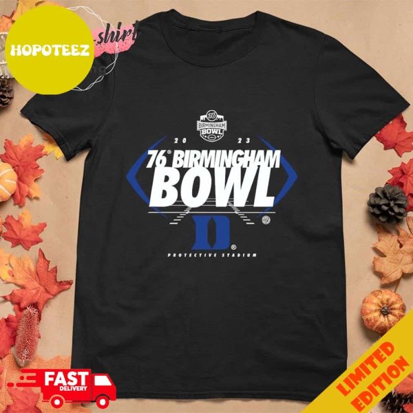 Duke Blue Devils Birmingham Bowl 76 2023 protective Stadium Logo T-Shirt Hoodie Long Sleeve
