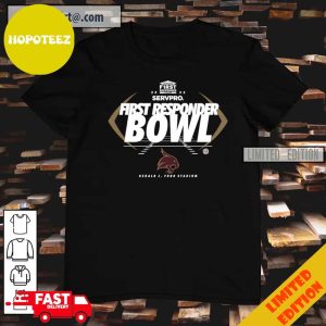 Funny 2023 First Responder Bowl Texas State Bobcats Gerald J Ford Stadium T-Shirt Long Sleeve Hoodie