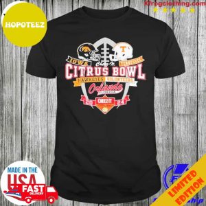 Iowa Vs Tennessee 2023 Cheez-It Citrus Bowl Bound Match-Up T-Shirt Long Sleeve Hoodie Long Sleeve Hoodie