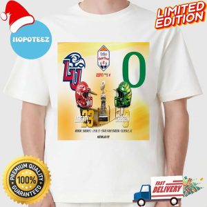 Liberty Vs Oregon At State Farm Stadium On January 1st 2024 For Vrbo Fiesta Bowl T-shirt