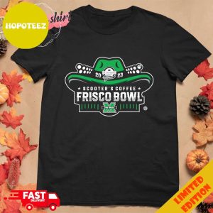 Marshall Thundering Herd Scooter’s Coffee Frisco Bowl 2023 Logo T-Shirt Hoodie Long Sleeve