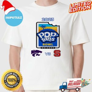 Pop-Tarts Bowl NC State Vs Kansas State On 28 December 2023 At Camping World Stadium Orlando FL College Bowl T-Shirt