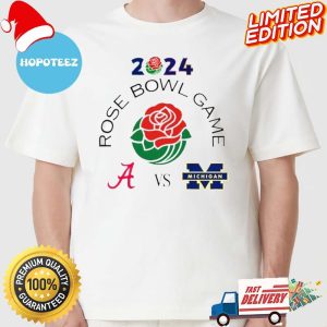 Rose Bowl Game Alabama Vs Michigan On 1 January 2024 At Rose Bowl Stadium Pasadena CA College Bowl T-Shirt