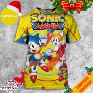Sonic Mania Plus Netflix 2024 All Over Print Shirt