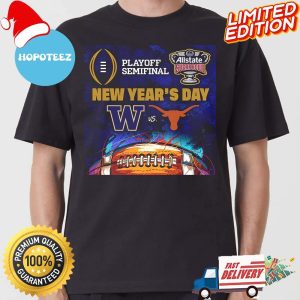 Texas Vs Washington On January 1st 2024 For Allstate Sugar Bowl T-shirt