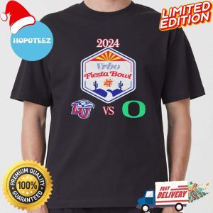 Vrbo Fiesta Bowl Liberty Vs Oregon On 1 January 2024 At State Farm Stadium College At Glendale AZ Bowl T-Shirt