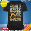 Official 2023 Military Bowl Virginia Tech Hokies Team Champions T-Shirt