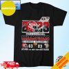 Official 2023 Kansas City Chiefs 8 Straight AFC West Championships T-Shirt