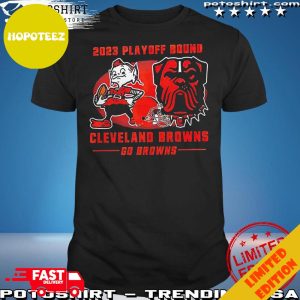 Official 2023 Playoff Bound Browns Go Browns T-Shirt