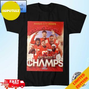 Official For The 8th Straight Year The Kansas City Chiefs Are AFC West Champions In NFL Playoffs 2023 T-Shirt