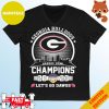 Official Georgia Bulldogs Orange Bowl Champions 2023 Hoodie T-Shirt