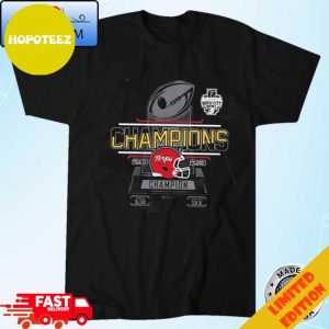 Official Maryland Terrapins Football 2023 Transperfect Music City Bowl Champions Score T-Shirt