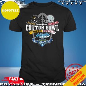 Official Mizzou Cotton Bowl Shirt Mizzou Tigers Step Ahead Mizzou vs Ohio State Two Team Grey T-Shirt