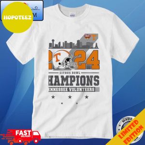 Official Tennessee Volunteers 2024 Citrus Bowl Champions T-Shirt