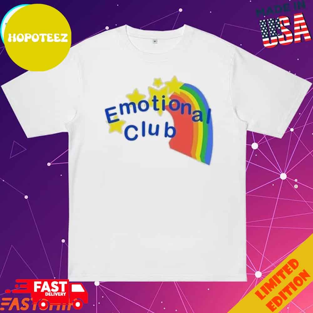 Official Emotional Club Rainbow Star T-Shirts