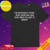 Official I Do Not Think Therefore I Do Not Am T-Shirt Long Sleeve Hoodie Sweater